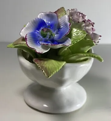 Buy Royale Staffordshire Pottery Floral Posy Bowl, Fine Bone China Handcrafted. • 19.99£