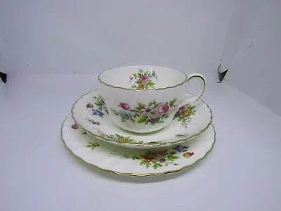 Buy Stunning Vintage Mintons Marlow Tea Cup Trio - Floral Tea Party - Bone China • 13.59£