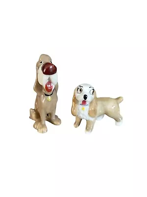 Buy Vintage Wade Lady & Trusty From Lady And The Tramp Disney Collection  • 12.99£