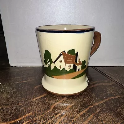Buy Watcombe Devon Pottery Motto Ware Mug Cup Tankard “up To The Lips And Over The” • 12£