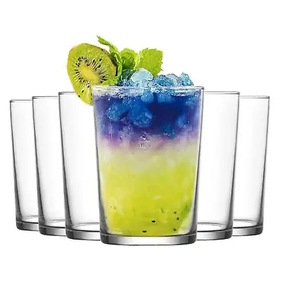 Buy LAV 6x Bodega Highball Glasses Water Juice Cocktail Tumblers 520ml Clear • 11£