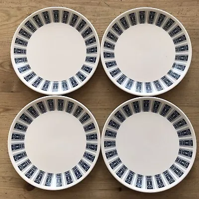 Buy Vintage Noritake 4 Side Plates Progression China Pacific Japan Design 9010 6.2  • 17.95£