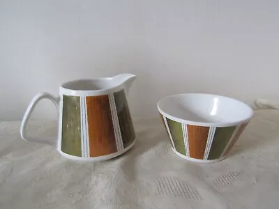 Buy Vintage Retro Lord Nelson Pottery Bermuda Design Sugar Bowl & Milk Jug • 9.99£