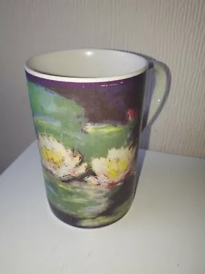 Buy Dunoon Stoneware Mug Giverny Adapted From Paintings By Claude Monet Waterlilly  • 7£