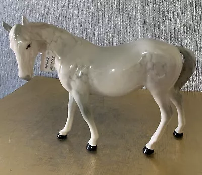 Buy Royal Doulton Horse Mare Facing Left Grey Gloss Model  Da 46 Perfect • 79.99£