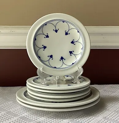 Buy Set Of 7 Vintage Thomas Germany Porcelain Luncheon (2) & Bread (5) Plates • 144.63£