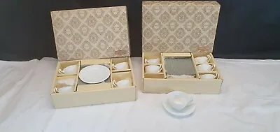 Buy Noritake White Tea Set In Original Box & Part Boxed Set Free • 32£