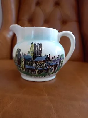 Buy Wh Goss  Crested China Jug.wells Cathedral S.e. • 4.99£