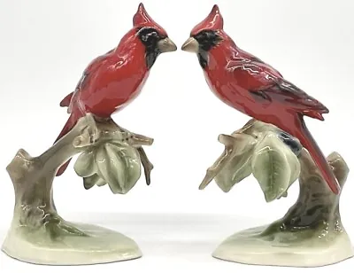 Buy Vintage Porcelain WEIN KERAMOS Cardinal Bird Figurine AUSTRIA RUDOLF CHOCHOLKA • 96.05£