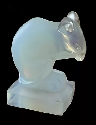 Buy SABINO France Opalescent Art Deco Glass Mascot Mouse  • 66.58£