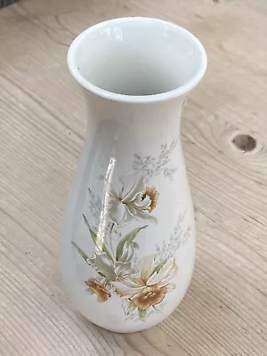 Buy Melba Ware Staffordshire, England - Tall Vase - Vintage, Floral • 0.99£