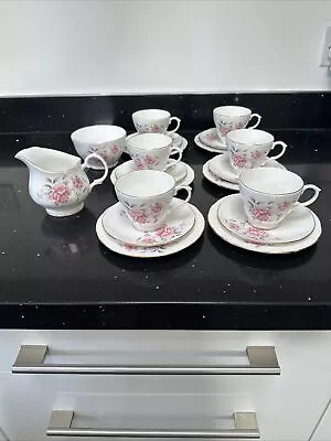 Buy Vintage Duchess Bone China England Tea Set 20 Pieces Tea For 6 • 29.99£
