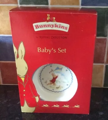 Buy Bunnykins Baby's Set Bowl & Mug Fine China Boxed • 10£