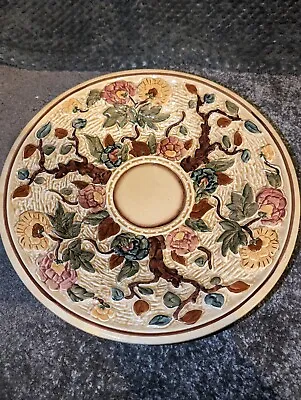 Buy H J WOOD Indian Tree Hand Painted Platter Staffordshire England 31cm  • 20£