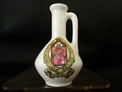Buy Crested China - BODMIN Crest - Long Necked Jug - Arcadian. • 5.25£