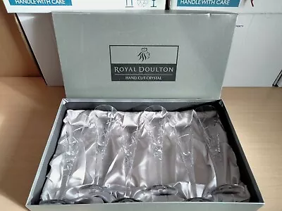 Buy Royal Doulton Lunar Flutes 160ml Champagne Crystal • 80£