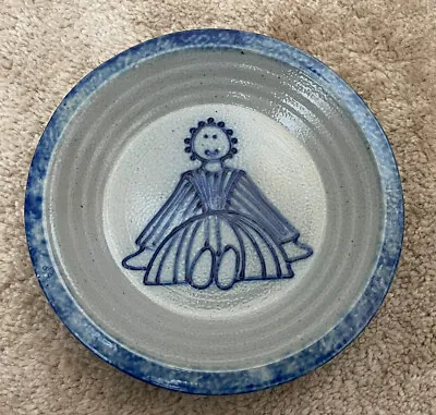 Buy Eldreth Pottery Pie Plate Raggedy Ann Doll Or Rag Doll Signed Dated 1992 • 28.44£