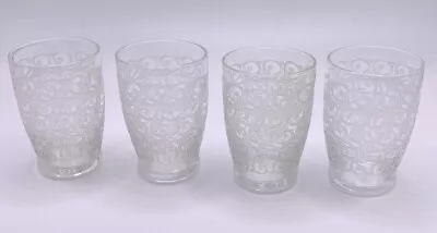 Buy Vintage Baccarat Crystal Rohan Cordial Liqueur Shot Glasses Set Of 4 • 190.64£