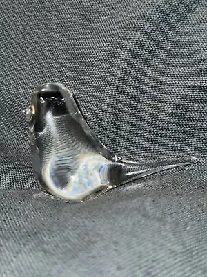 Buy Wedgewood Glass Paperweight Bird Clear Glass Marked On Base • 12.99£