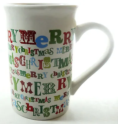 Buy Royal Norfolk Merry Christmas Coffee Latte Mug Greenbrier International  • 15.41£