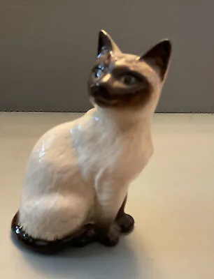 Buy Royal Doulton  England  Vintage Small Figurine Of A Siamese Cat No. 1867  V G C  • 5.95£