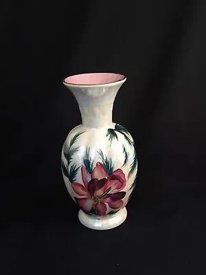 Buy Vintage, Crown Devon, Pottery Irredescent Vase • 28£