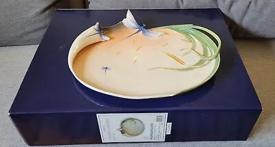 Buy Large Franz Dragonfly Porcelain Tray Platter FZ00172 • 70£