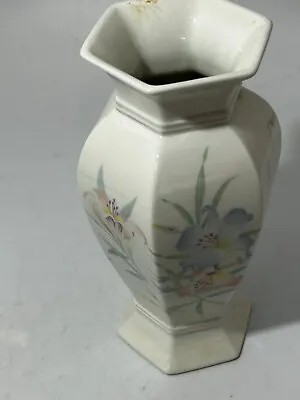 Buy Large Royal Winton Staffordshire Floral Pastel Flowers Tall Decorative Vase #LH • 2.99£