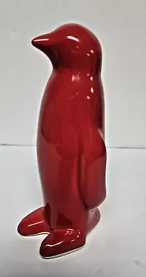Buy Louisville Stoneware Red Penguin Figurine 6.5  Art Pottery • 26.52£