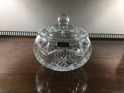 Buy Thomas Webb Cut Glass Crystal Bowl With Lid • 10.50£