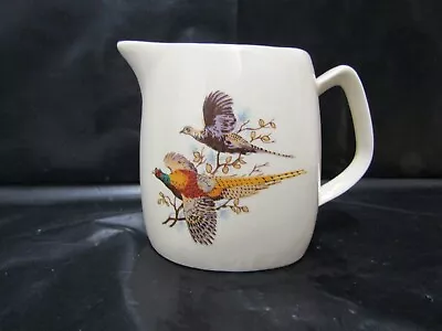 Buy Vintage West Highland Pottery Company Dunoon Argyll  Pheasant Jug(F) • 7.99£