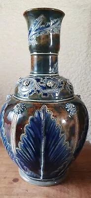 Buy Outstanding Art Nouveau George Tinworth Vase Doulton Lambeth • 425£