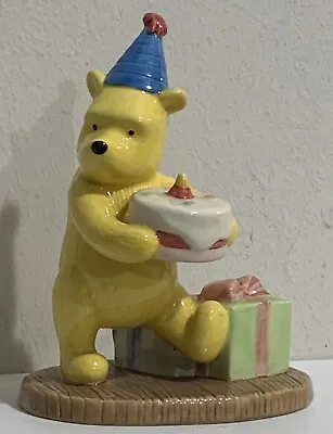 Buy Royal Doulton Winnie The Pooh Presents And Parties Figurine Classic Ornament • 15£