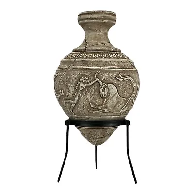 Buy Bull Leaping Rhyton Vase Minoan Crete Ancient Greece Pottery Terracotta • 61.55£