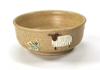 Buy Studio Pottery Stoneware Sheep Bowl Stamped Felicity Cripps • 22£
