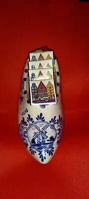 Buy Delftblue Handpainted Clogg Windmill Includes Chocolate Brand New • 20£