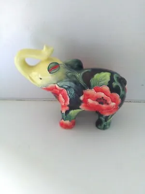 Buy Old Tupton Ware Hibiscus Ceramic Elephant Figurine  • 34.99£