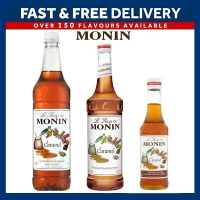 Buy MONIN Premium Coffee Syrups - Multiple Flavours & Sizes - As Used By Costa • 12.69£