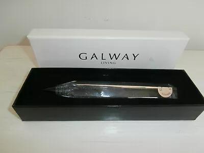 Buy Galway Living Crystal Glass Pencil Paperweight Novelty Gift New And Boxed Rare • 28.95£