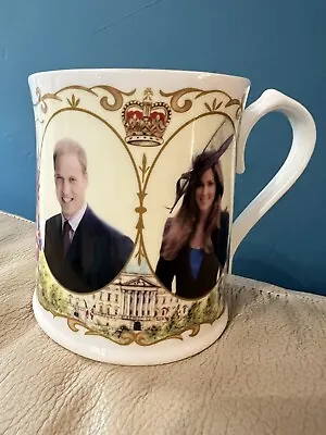 Buy Aynsley Prince William & Catherine Middleton Wedding Mug 2011 • 10£