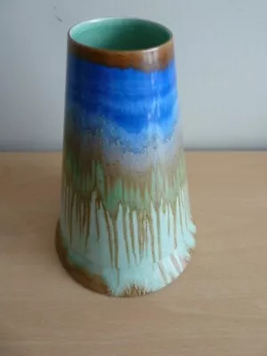 Buy Stunning Shelley Art Deco Pottery Rocket Vase Harmony Design • 75£