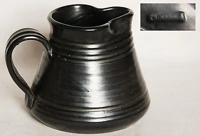 Buy Vintage Conical Grey Lustre Milk Jug - Prinknash Abbey Pottery • 10£