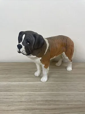 Buy Beswick St. Bernard Corna Garth Stroller Dog Figurine Model No. 2221 In Matt • 15£