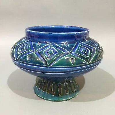 Buy Studio Pottery Vase In The Style Of Bitossi • 6£