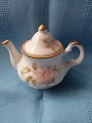 Buy Fenton Miniature Vintage Bone China Teapot Kettle Great Condition 8cm High • 4.99£