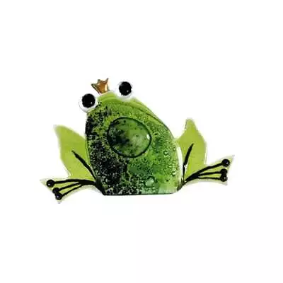 Buy Nobile Glassware Small Green Glass Frog Ornament 1067-14 • 27.25£
