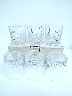 Buy Edinburgh Crystal  8.5 Cm Whisky Glasses X 6 Lomond Design Unetched Boxed - SE50 • 50£