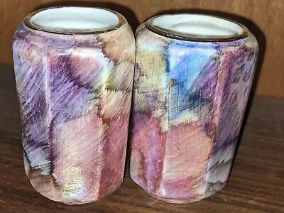 Buy Old Court Ware Handpainted Decorated Mini Vases • 5.99£