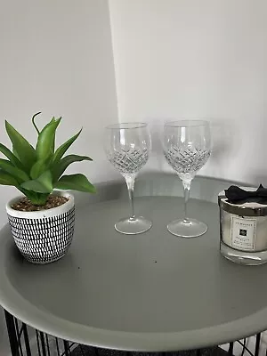 Buy Set Of 2 Royal Doulton Wine Glasses Crystal • 24.99£