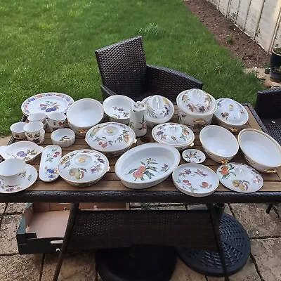 Buy Royal Worcester Evesham Oven To Tableware Job Lot 30 Pieces • 90£